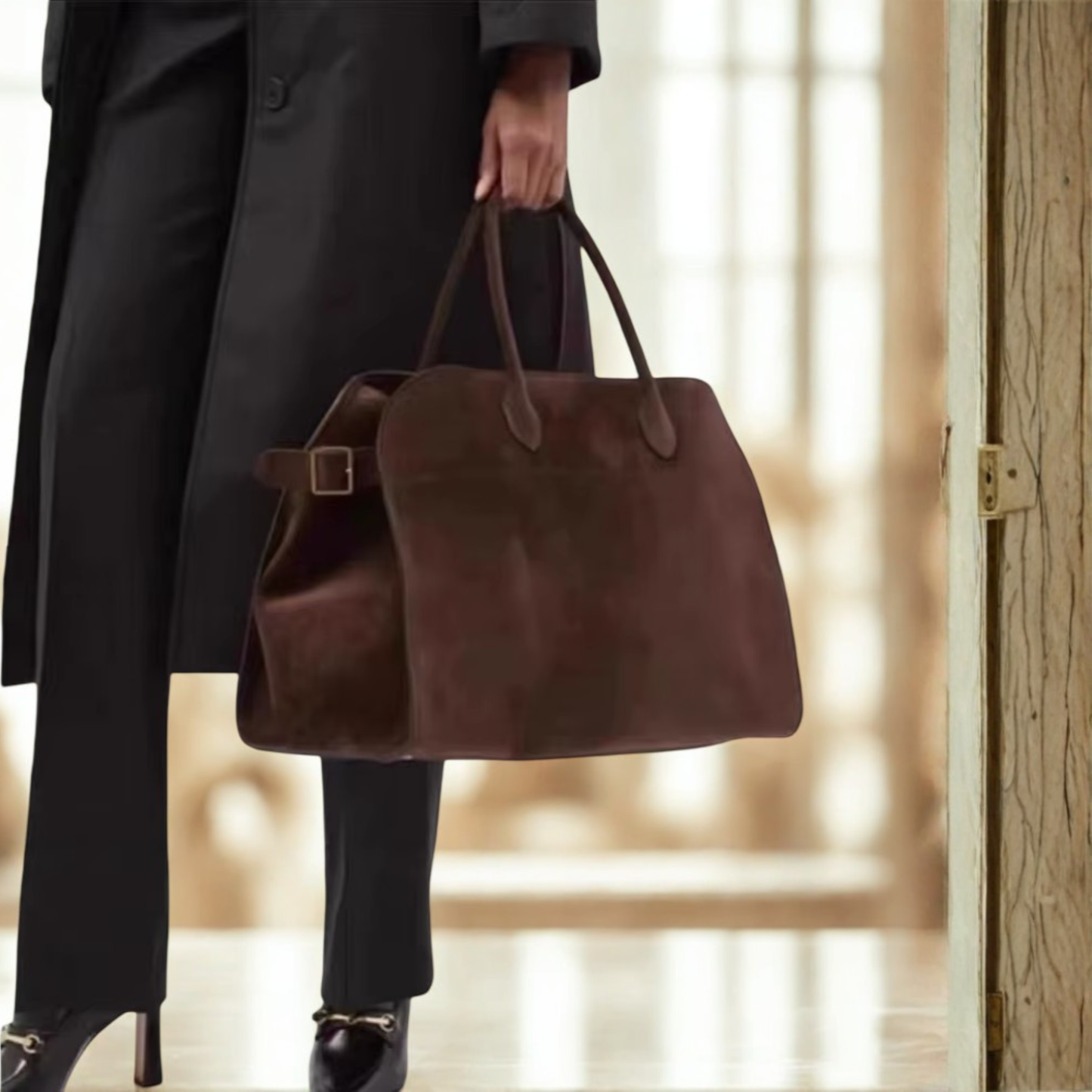 Bolso de hombro clásico